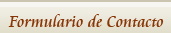 Contacto de la Casa Rural Alacena Alfarera